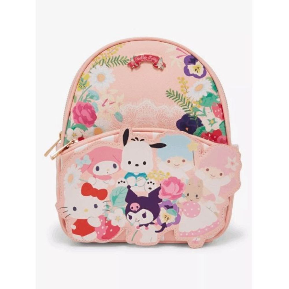 Sanrio Hello Kitty and Friends Floral Mini Backpack